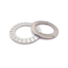 carbon steel zinc palated Toothed lock washer self -locking washer with external teeth